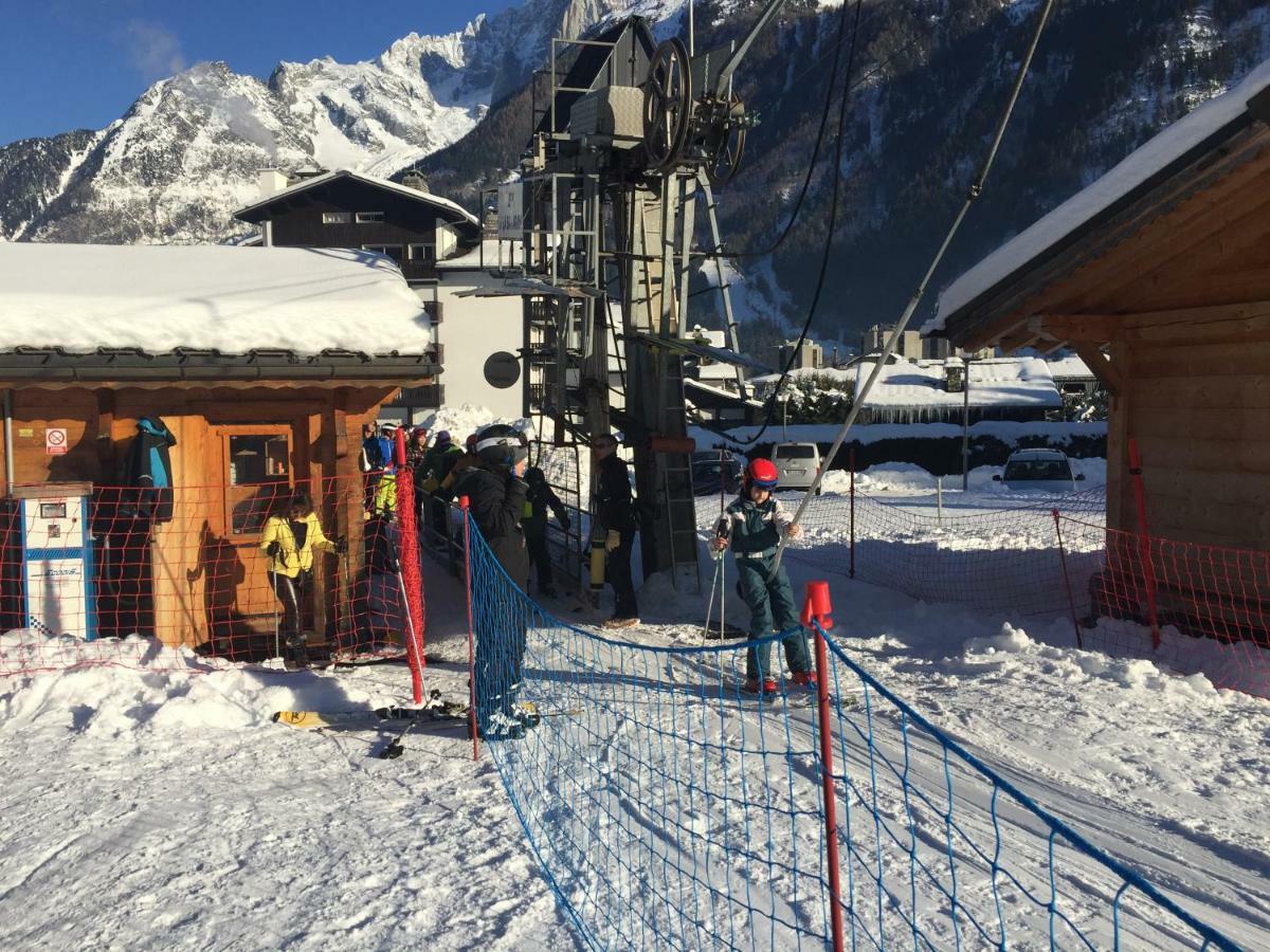 Front Ski Slope Chamonix Apartment Kültér fotó